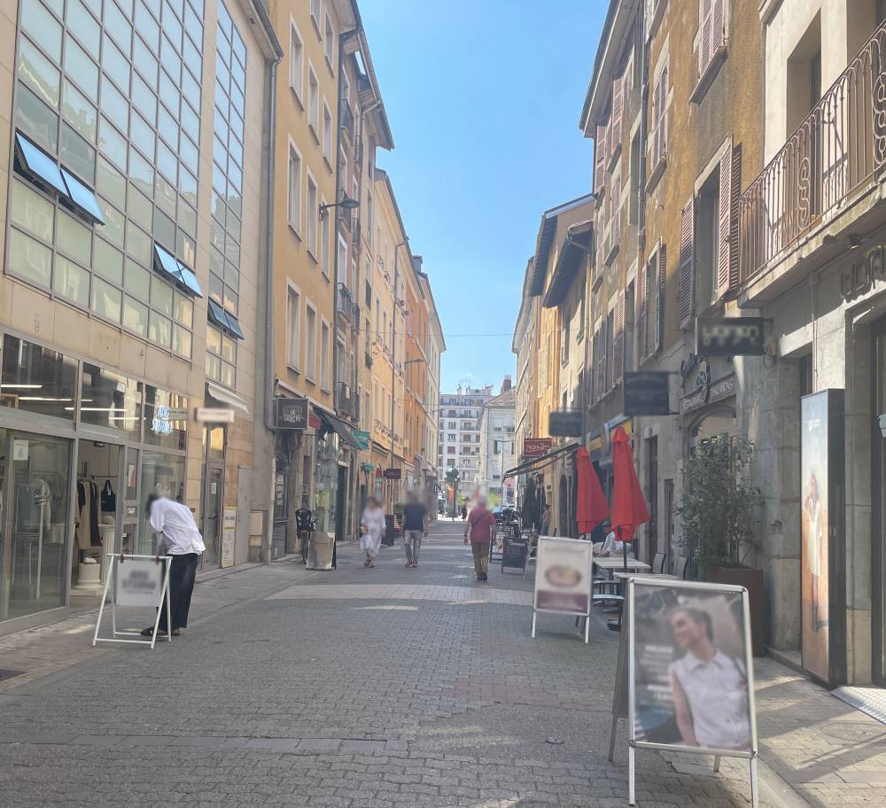 Le flamant d'or Grenoble - Rue à gauche