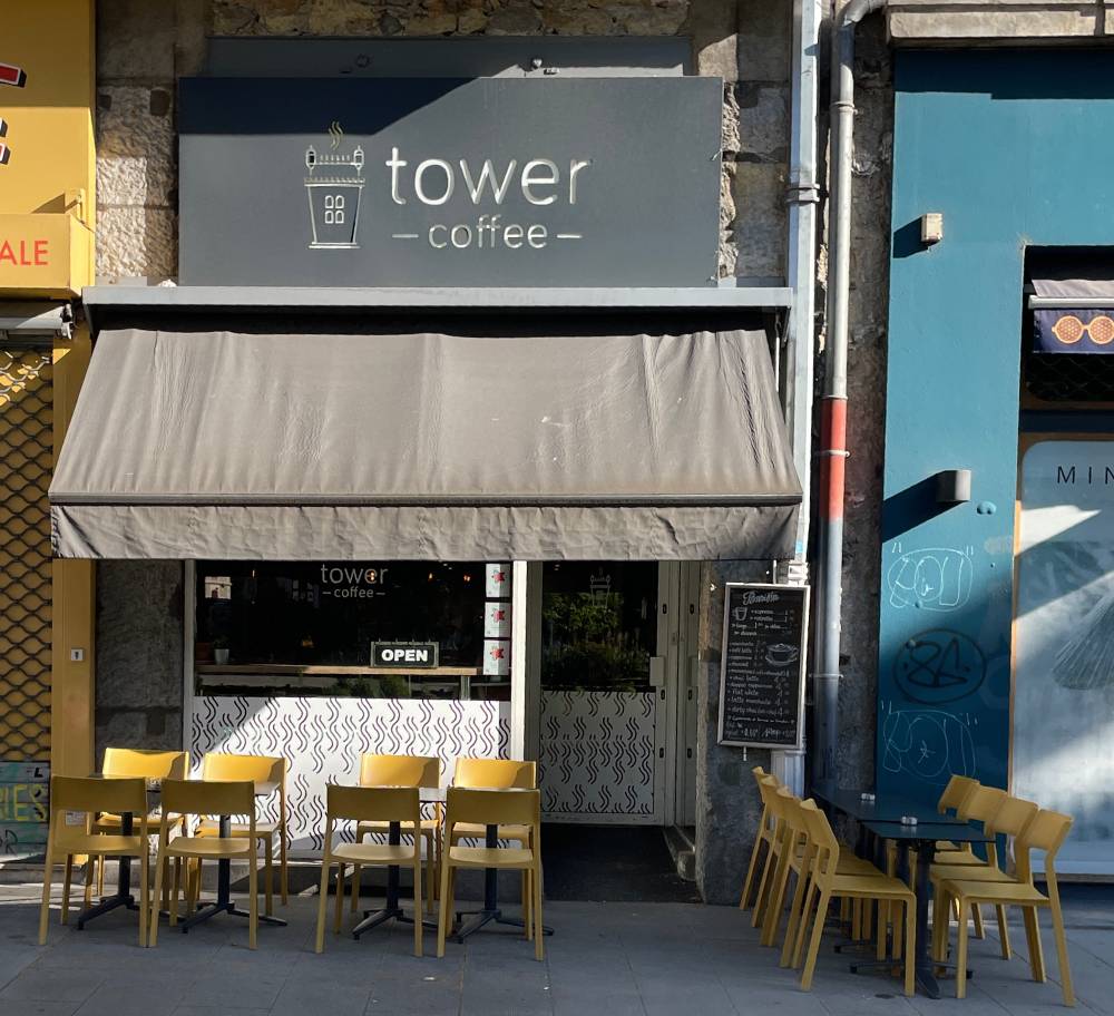 Tower coffee Grenoble - Devanture