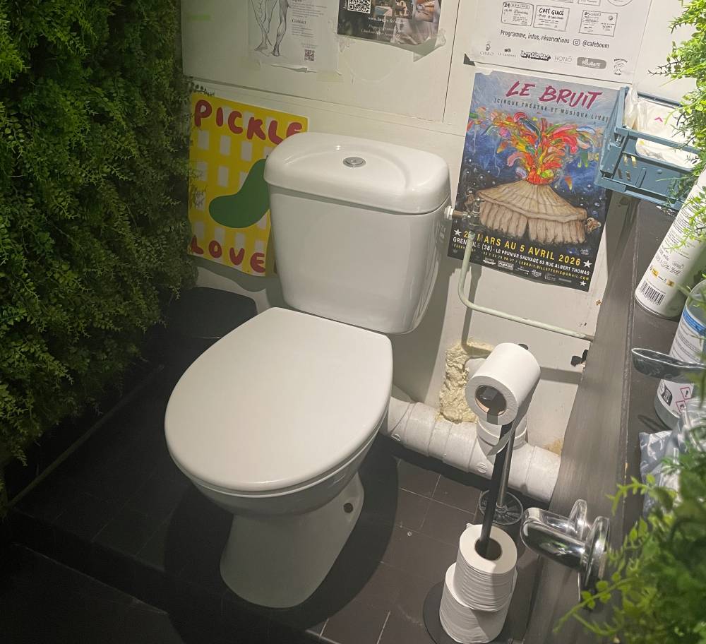 Minouch café Grenoble - Toilettes