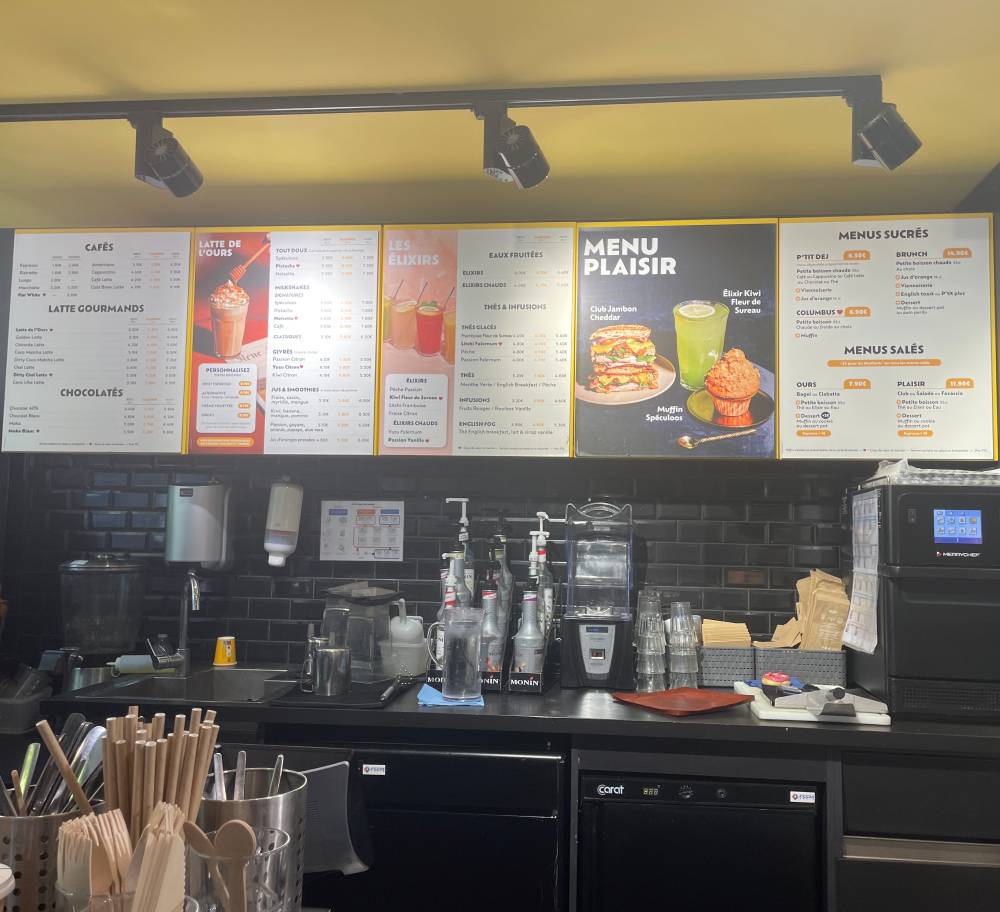 Columbus café Grenoble - Comptoir/Bar