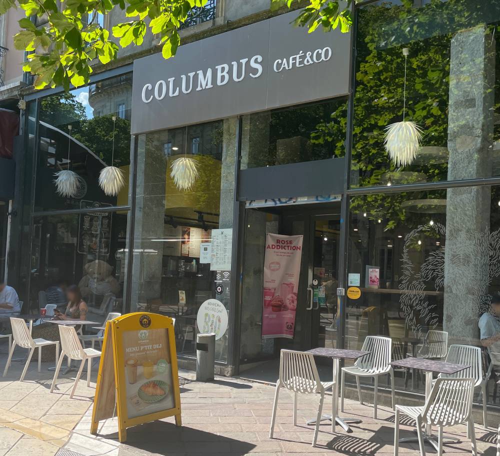 Columbus café Grenoble - Devanture