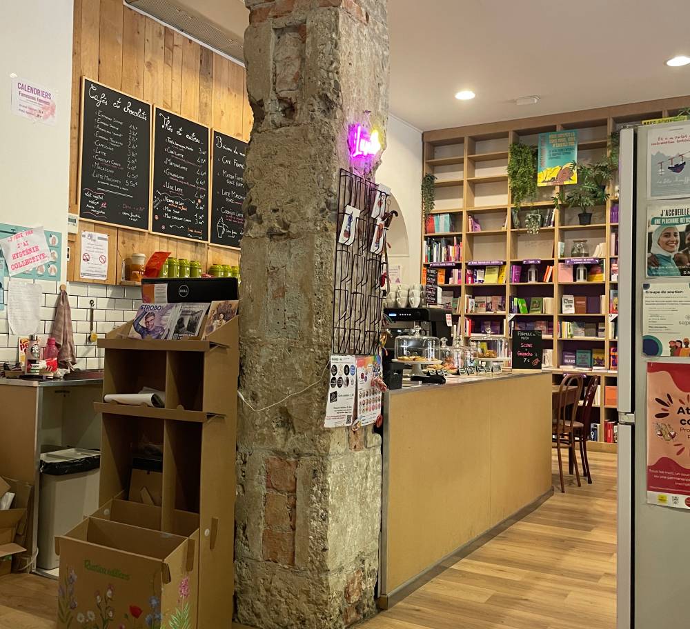 Café Librairie Luna Grenoble - Comptoir/Bar