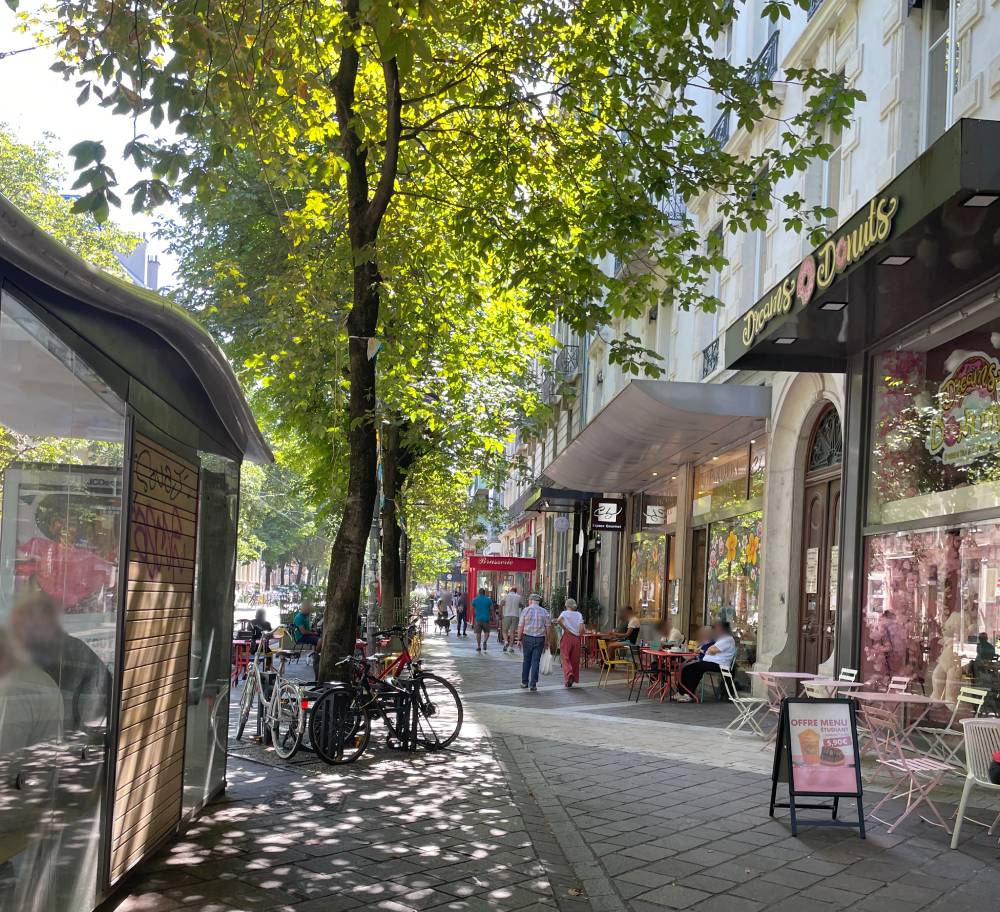 Café Librairie Luna Grenoble - Rue à gauche