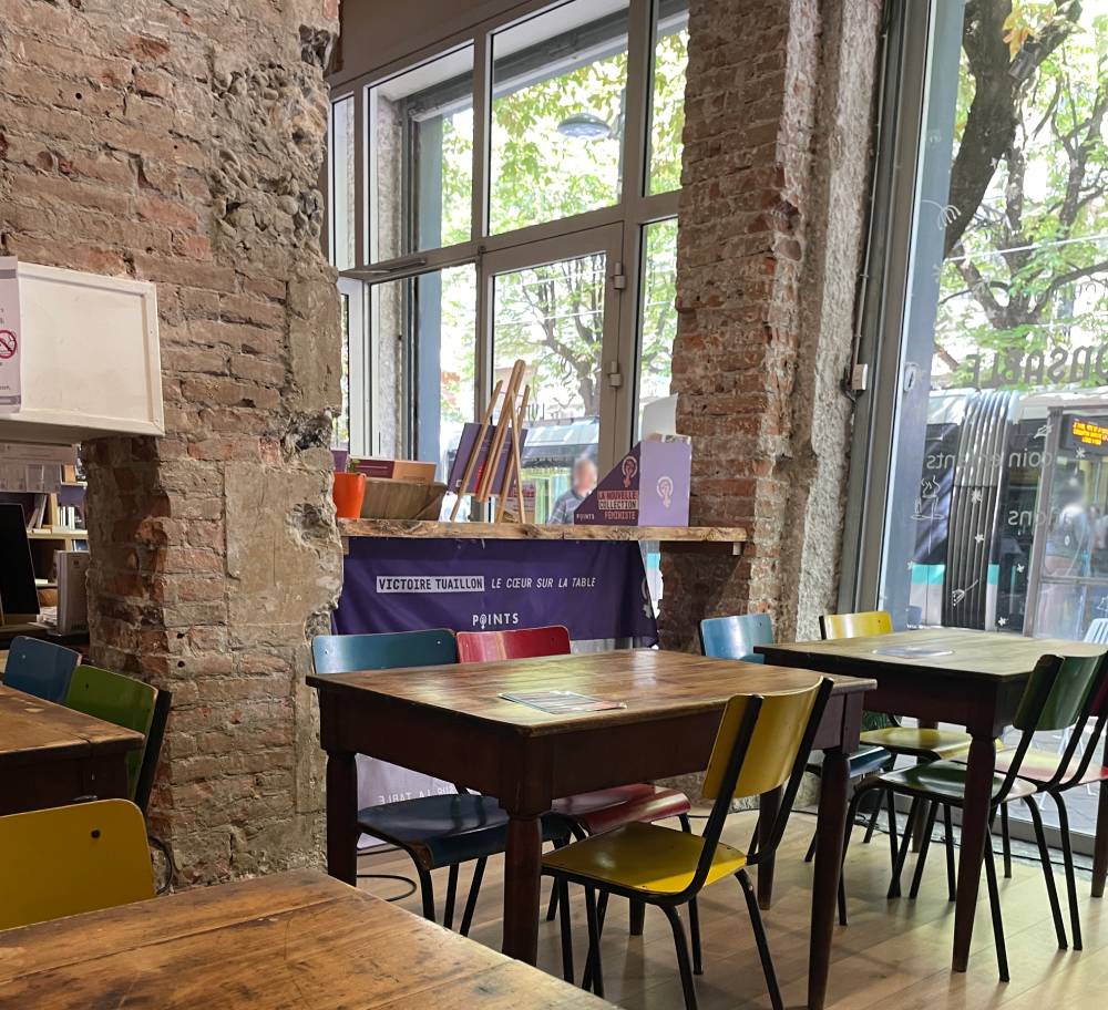 Café Librairie Luna Grenoble - Salle