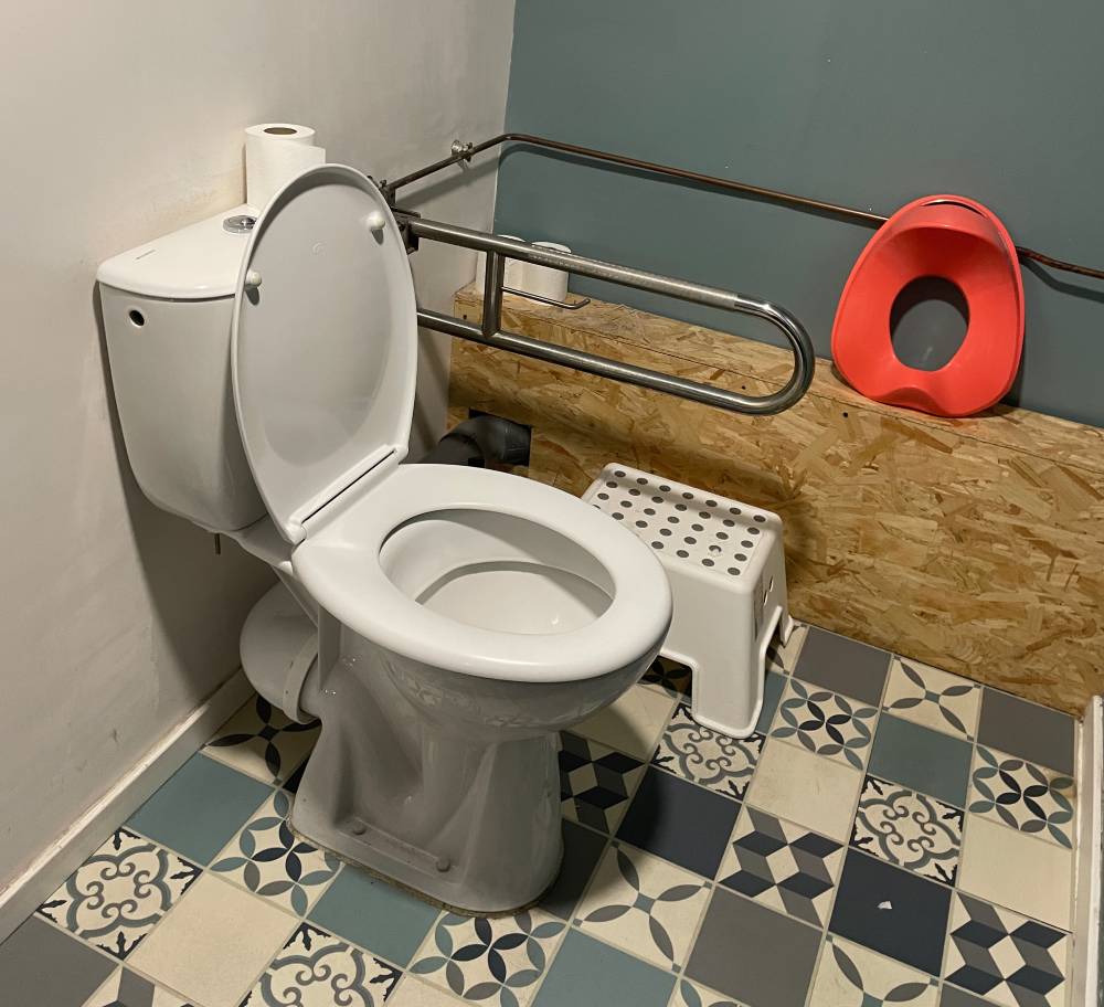 Café Librairie Luna Grenoble - Toilettes